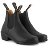 Black Blundstone Womens 1671 Chelsea Heel Boot