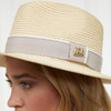 Natural Taupe Holland Cooper Womens Francesca Hat On Model