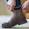 Dark Brown Hoggs Of Fife Mens Dalmeny Dealer Boot Lifestyle