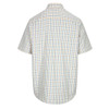Brown/Blue Hoggs Of Fife Mens Kessock Tattersall Shirt back