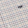 Green/Gold Hoggs Of Fife Mens Callum Country Check Shirt Pocket