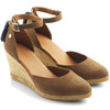 Tan Fairfax & Favor Womens Monaco Wedge