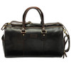 Dark Brown Leather Loake Devon Travel Bag