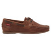 Dark Tan Chatham Womens Penang Deck Shoe Side