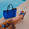 Porto Blue Fairfax & Favor Womens Holkham Sandal