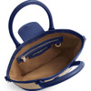 Porto Blue Fairfax & Favor Mini Windsor Basket Bag Open