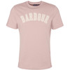 Pink Quartz Barbour Mens Stockland Graphic T-Shirt
