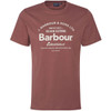 Desert Clay Barbour Mens Brairton Graphic T-Shirt