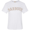 White Barbour Womens Ella T-Shirt