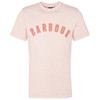 Pink Barbour Mens Terra Dye T-Shirt