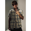 Sea Haze Tartan Barbour Mens Croft Short Sleeve Summer Shirt Lifestyle