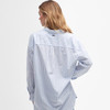 White/Blue Stripe Barbour Womens Nicola Shirt Back