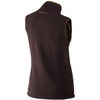 Dark Port Melange Harkila Sandhem Ladies Fleece Waistcoat Back