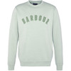 Barbour Mens Terra Dye Logo Crew Neck Sweatshirt
