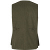 Moss Green Seeland Mens Hillside Waistcoat Rear