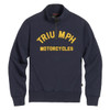 indigo/gold  Triumph Mens Ribble Half Zip