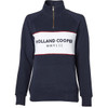 Ink Navy Holland Cooper Womens Sporting Heritage Zip Henley