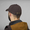 Dark Brown Seeland Mens Active Cap On Model Rear