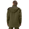 Pine Green Seeland Mens Max Warm II Jacket Back