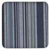 Denby Set of 6 Black Stripe Cork Back Coasters