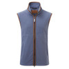 Stone Blue Navy Schoffel Oakham Fleece Gilet