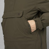 Willow Green Harkila Mens Orton Tech HWS Packable Smock Front Detail