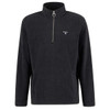 Charcoal Marl Barbour Mens Essentials Half Zip Fleece