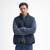 Navy Barbour Mens Hybrid Quilted Gilet Model