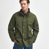 Olive Barbour Mens Winter Spoonbill Waterproof Jacket Model