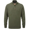 Woodland Schoffel Mens Lewis Lambswool 1/4 Zip Jumper