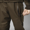 Hunting green/Shadow brown Harkila Mens Forest Hunter GTX Trousers Detail