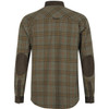 Grape Leaf/Terracotta Check Seeland Mens Banff Shirt Back