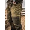 Pine Green/Grizzly Brown Seeland Mens Hemlock Trousers Detail