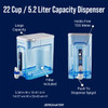 ZeroWater 22 Cup Ready Read Dispenser Jug
