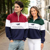 Cotswold Fox Green Cirencester Quarter Zip Jumper Lifestyle