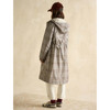 Dartmoor Check Joules Womens Holkham Printed Raincoat On Model Back