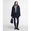 Deep Navy/Classic Barbour Winter Beadnell Waterproof Jacket front
