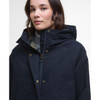 Deep Navy/Classic Barbour Winter Beadnell Waterproof Jacket hood