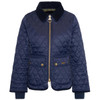 Navy/Classic Barbour Womens Fitted Beadnell Quilt Jacket