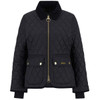 Black Barbour Womens Fitted Beadnell Quilt Jacket