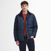 Navy Barbour Mens Hornby Quilted Jacket