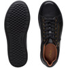 Black Leather Clarks Womens Nalle Lace Shoe Sole