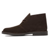 Dark Brown Suede Clarks Mens Desert Boot Evo Alternate Side