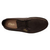 Dark Brown Suede Clarks Mens Desert Boot Evo Top View