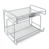 Grey Delfinware 2 Tier Small Plate Rack