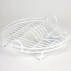 White Delfinware Circular Drainer