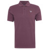 Burnt Heather Barbour Mens Sports Polo