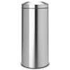 Matt Steel 30 Litre Brabantia Flame Guard Waste Paper Bin