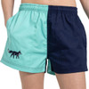 Cotswold Fox Unisex Harlequin Mint Shorts