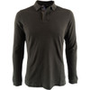 Olive Barbour Mens Long Sleeve Sports Polo